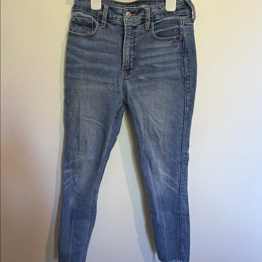 Old Navy skinny high-waisted jeans